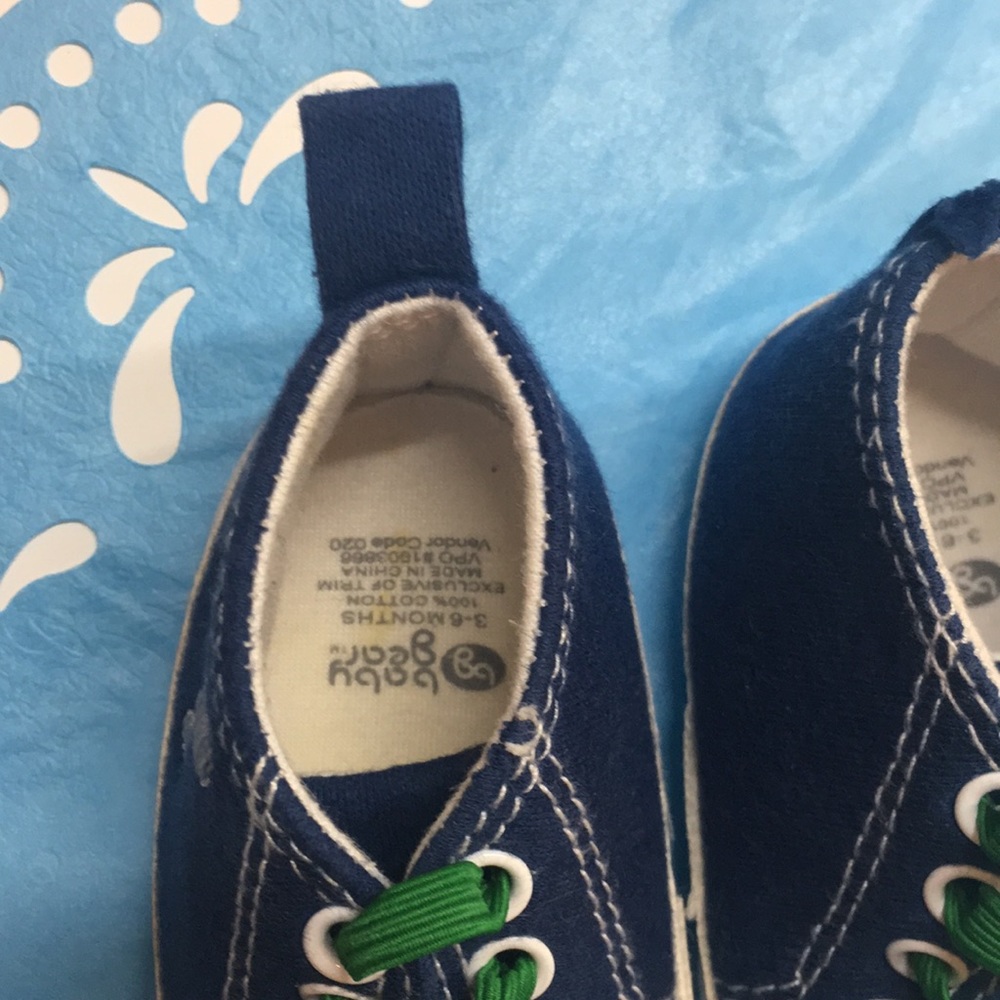 Baby Gear baseball shoes baby walkers blue 3-6 m - Picture 3 of 8